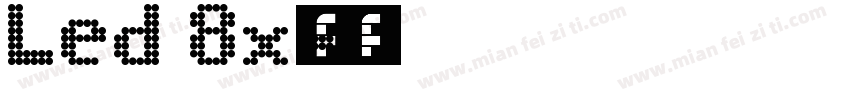 Led 8x在线字体转换